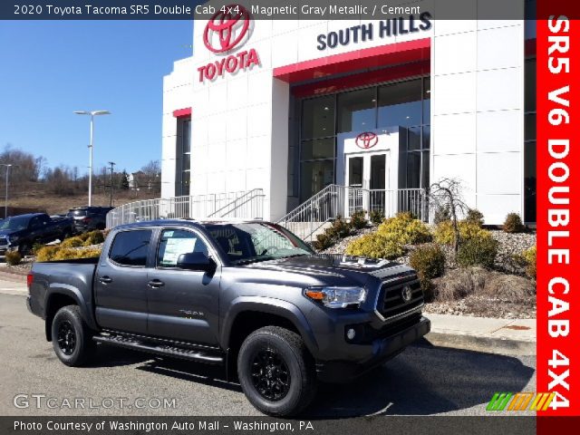 2020 Toyota Tacoma SR5 Double Cab 4x4 in Magnetic Gray Metallic