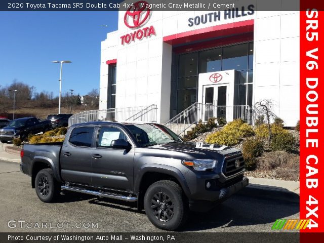 2020 Toyota Tacoma SR5 Double Cab 4x4 in Magnetic Gray Metallic