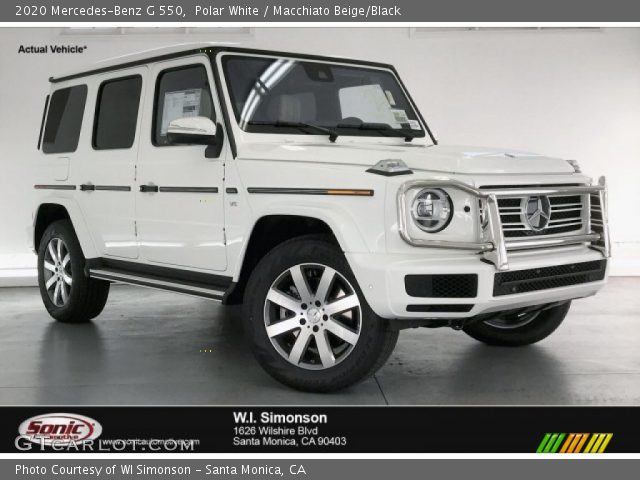 2020 Mercedes-Benz G 550 in Polar White