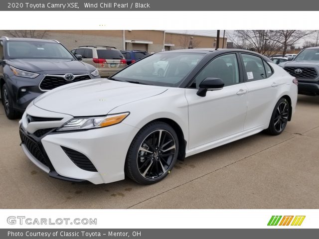 2020 Toyota Camry XSE in Wind Chill Pearl