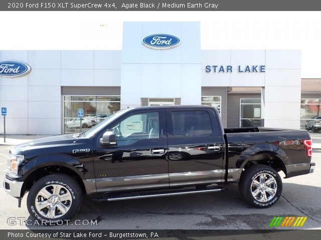 2020 Ford F150 XLT SuperCrew 4x4 in Agate Black