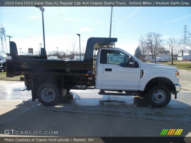 2020 Ford F350 Super Duty XL Regular Cab 4x4 Chassis Dump Truck in Oxford White