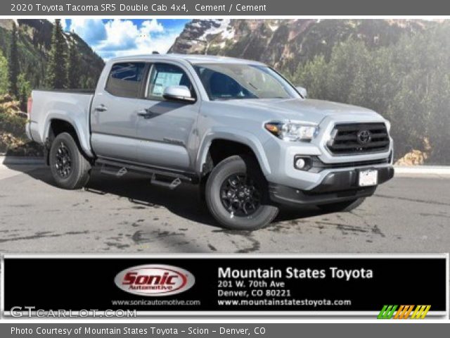 2020 Toyota Tacoma SR5 Double Cab 4x4 in Cement
