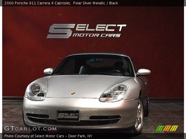 2000 Porsche 911 Carrera 4 Cabriolet in Polar Silver Metallic