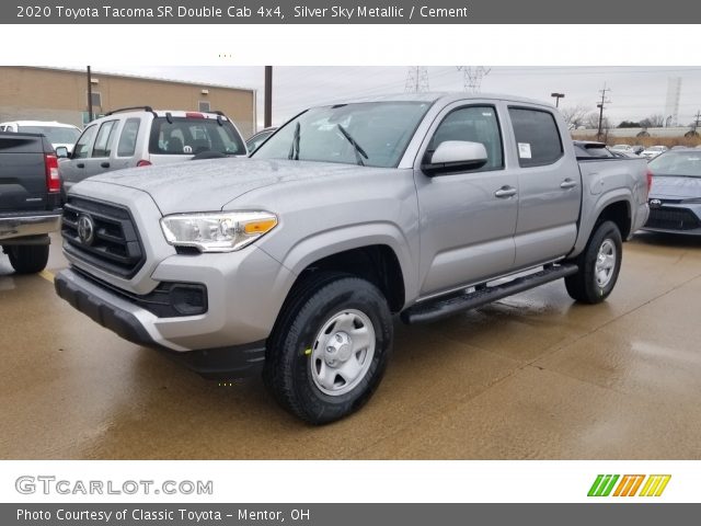 2020 Toyota Tacoma SR Double Cab 4x4 in Silver Sky Metallic