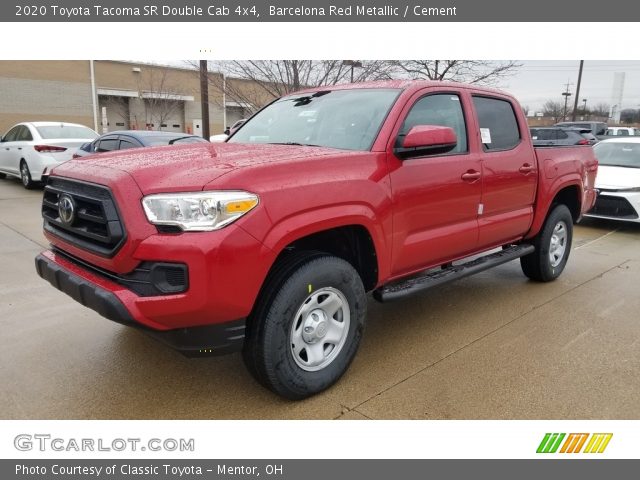 2020 Toyota Tacoma SR Double Cab 4x4 in Barcelona Red Metallic