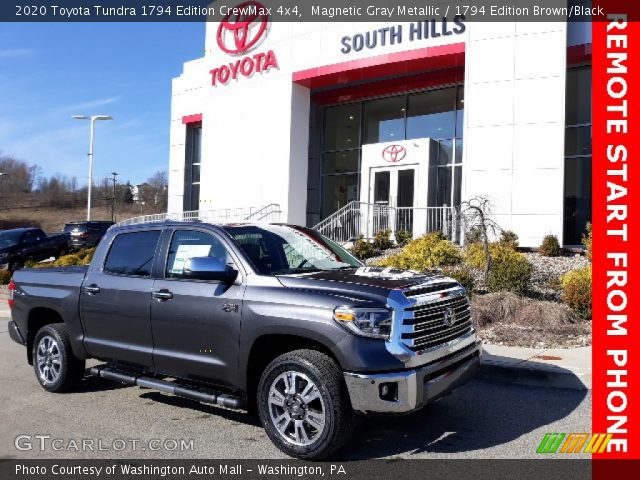 2020 Toyota Tundra 1794 Edition CrewMax 4x4 in Magnetic Gray Metallic