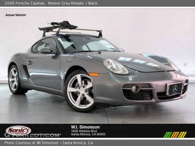 2008 Porsche Cayman  in Meteor Grey Metallic