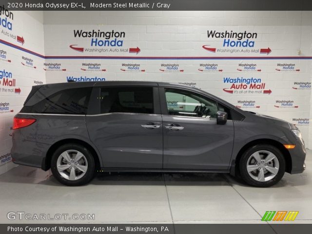 2020 Honda Odyssey EX-L in Modern Steel Metallic