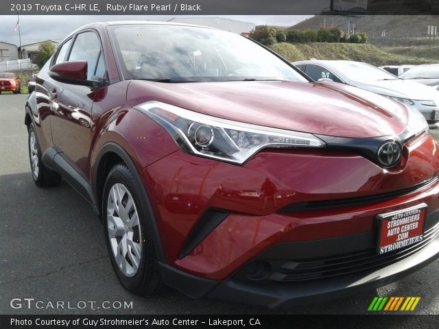2019 Toyota C-HR LE in Ruby Flare Pearl