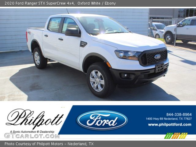 2020 Ford Ranger STX SuperCrew 4x4 in Oxford White