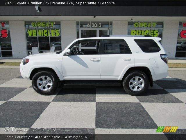 2020 Toyota 4Runner SR5 Premium 4x4 in Super White