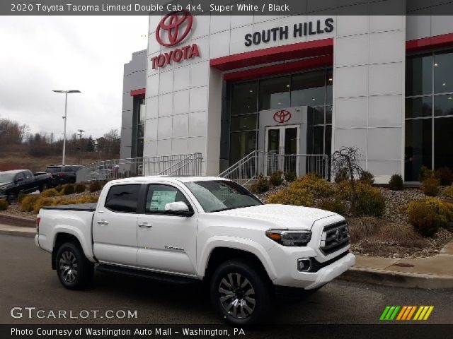 2020 Toyota Tacoma Limited Double Cab 4x4 in Super White