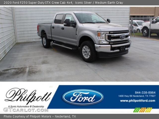 2020 Ford F250 Super Duty STX Crew Cab 4x4 in Iconic Silver