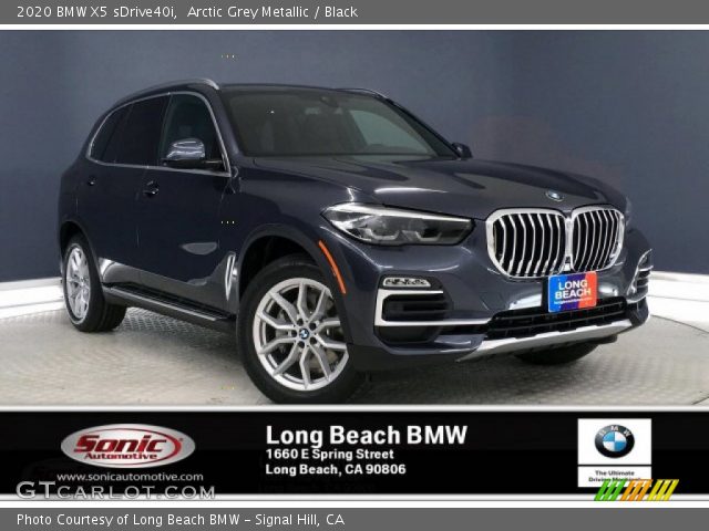 2020 BMW X5 sDrive40i in Arctic Grey Metallic