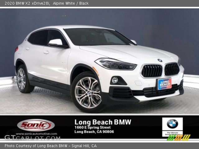2020 BMW X2 xDrive28i in Alpine White