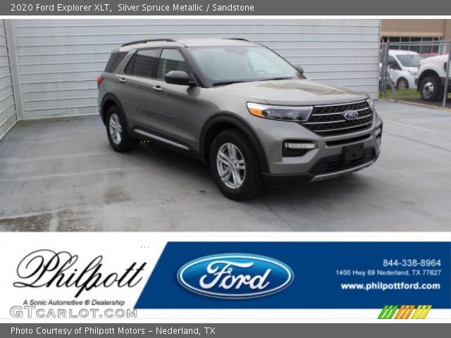2020 Ford Explorer XLT in Silver Spruce Metallic