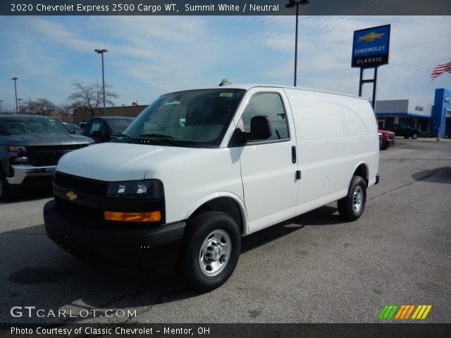 2020 Chevrolet Express 2500 Cargo WT in Summit White