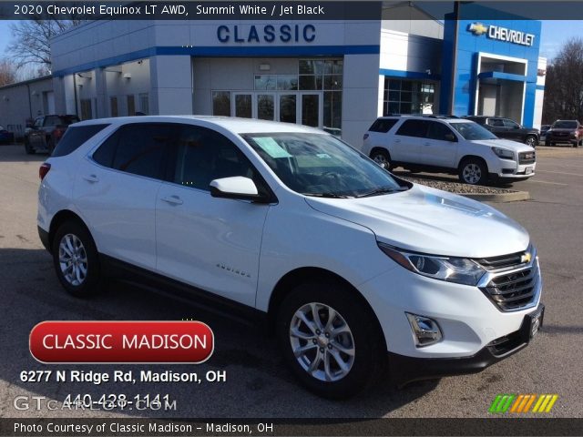 2020 Chevrolet Equinox LT AWD in Summit White