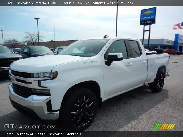 2020 Chevrolet Silverado 1500 LT Double Cab 4x4 in Summit White