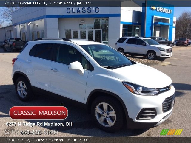2020 Chevrolet Trax LT in Summit White