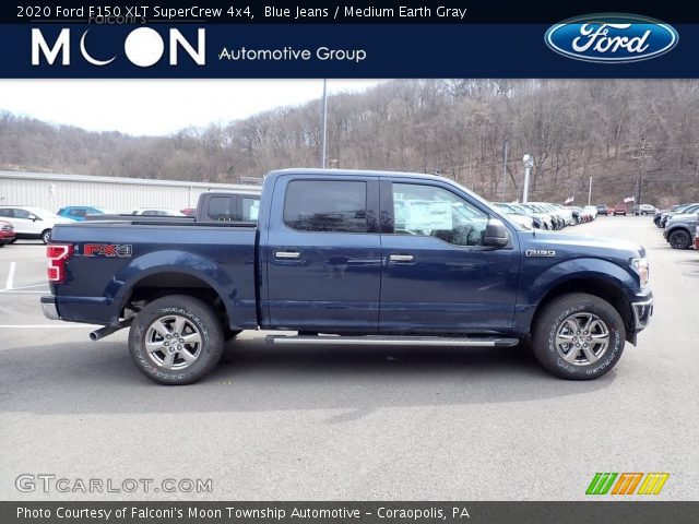 2020 Ford F150 XLT SuperCrew 4x4 in Blue Jeans