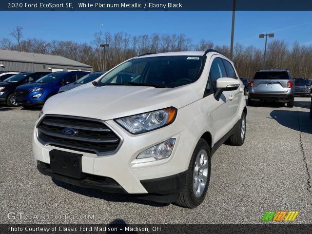2020 Ford EcoSport SE in White Platinum Metallic