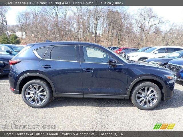 2020 Mazda CX-5 Grand Touring AWD in Deep Crystal Blue Mica
