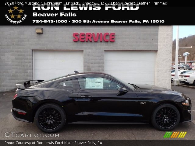 2020 Ford Mustang GT Premium Fastback in Shadow Black