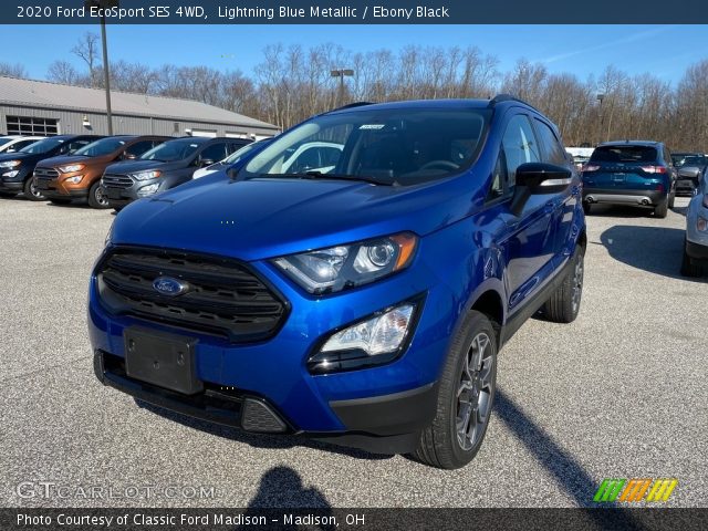 2020 Ford EcoSport SES 4WD in Lightning Blue Metallic