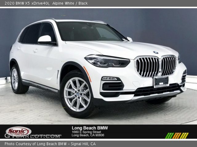 2020 BMW X5 xDrive40i in Alpine White