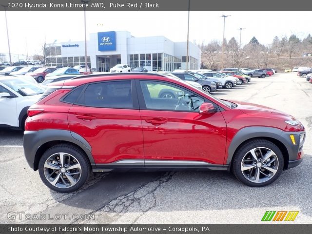 2020 Hyundai Kona Ultimate AWD in Pulse Red