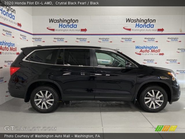 2020 Honda Pilot EX-L AWD in Crystal Black Pearl