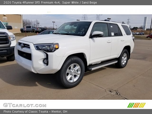 2020 Toyota 4Runner SR5 Premium 4x4 in Super White
