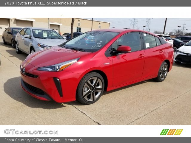 2020 Toyota Prius XLE in Supersonic Red