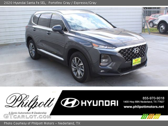 2020 Hyundai Santa Fe SEL in Portofino Gray