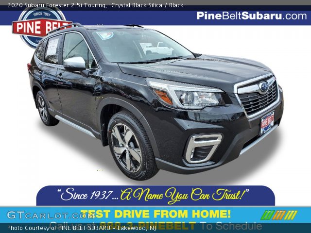 2020 Subaru Forester 2.5i Touring in Crystal Black Silica