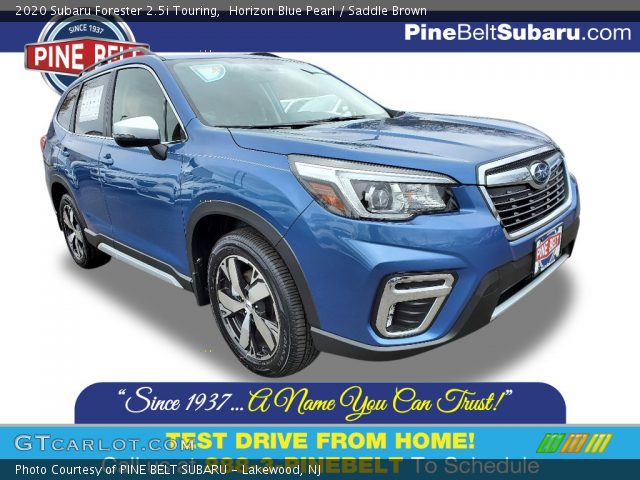 2020 Subaru Forester 2.5i Touring in Horizon Blue Pearl