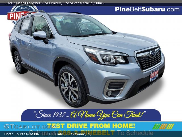 2020 Subaru Forester 2.5i Limited in Ice Silver Metallic