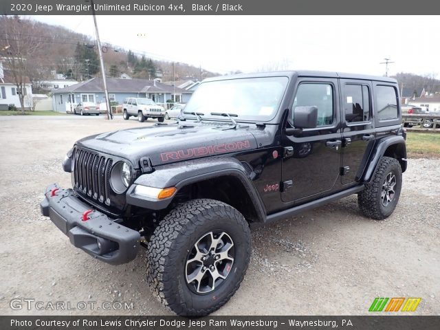 2020 Jeep Wrangler Unlimited Rubicon 4x4 in Black
