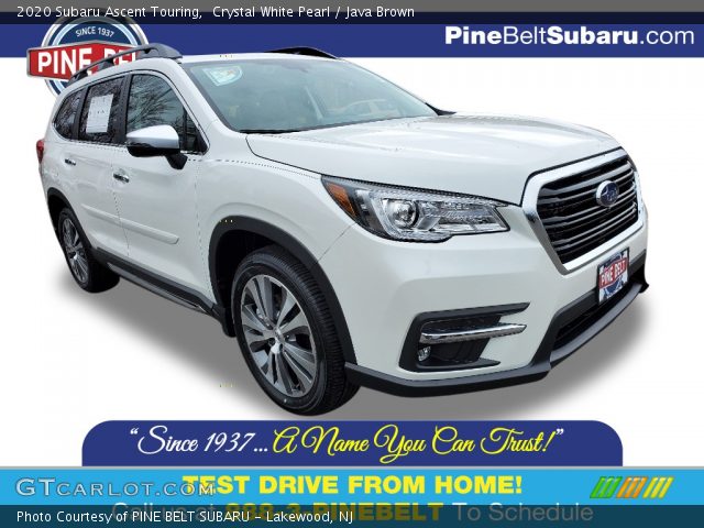 2020 Subaru Ascent Touring in Crystal White Pearl