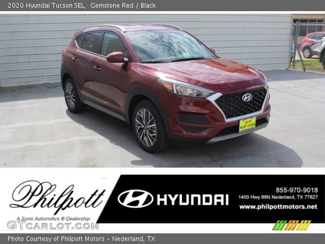 2020 Hyundai Tucson SEL in Gemstone Red