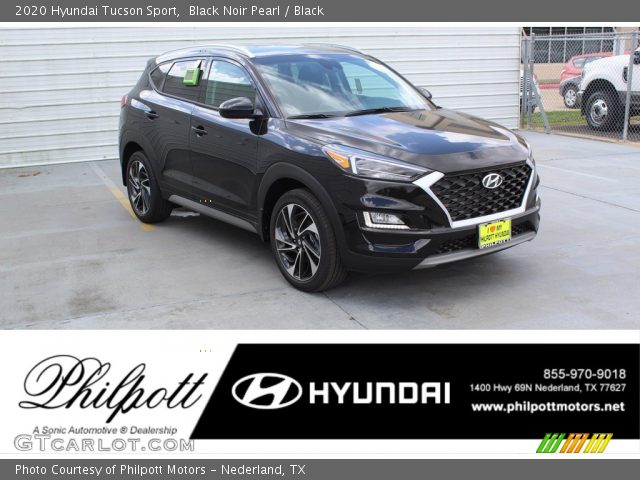 2020 Hyundai Tucson Sport in Black Noir Pearl
