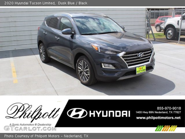 2020 Hyundai Tucson Limited in Dusk Blue