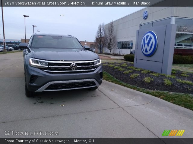 2020 Volkswagen Atlas Cross Sport S 4Motion in Platinum Gray Metallic