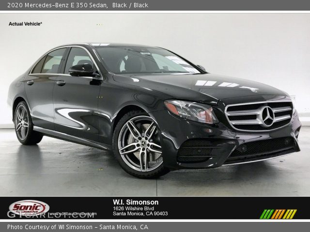 2020 Mercedes-Benz E 350 Sedan in Black