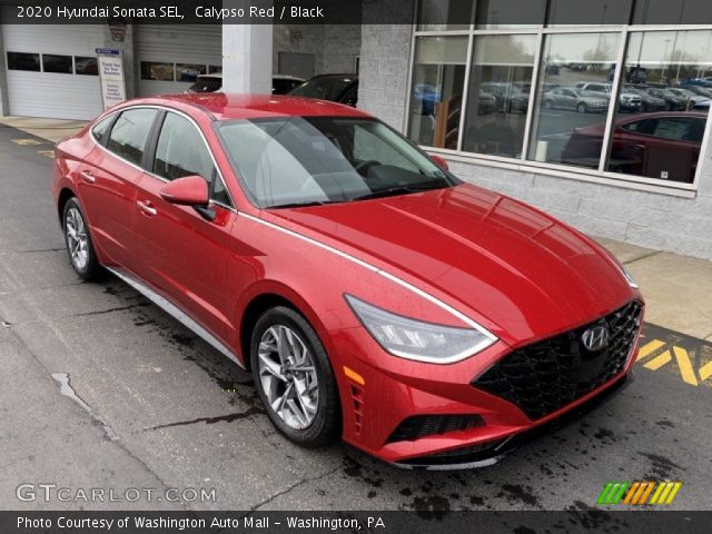 2020 Hyundai Sonata SEL in Calypso Red