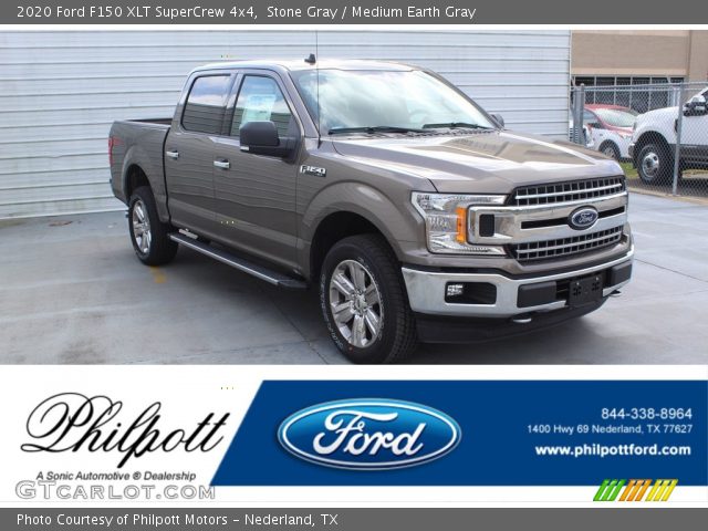 2020 Ford F150 XLT SuperCrew 4x4 in Stone Gray