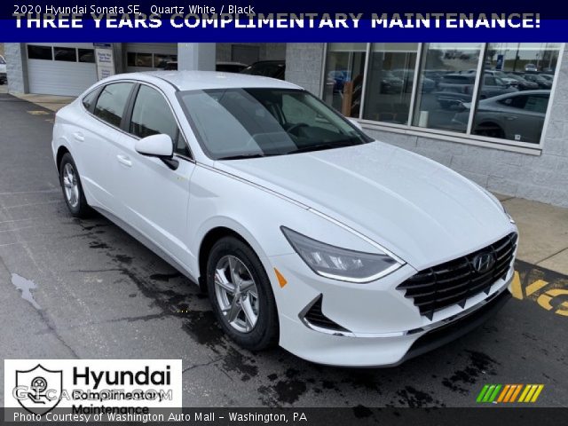 2020 Hyundai Sonata SE in Quartz White