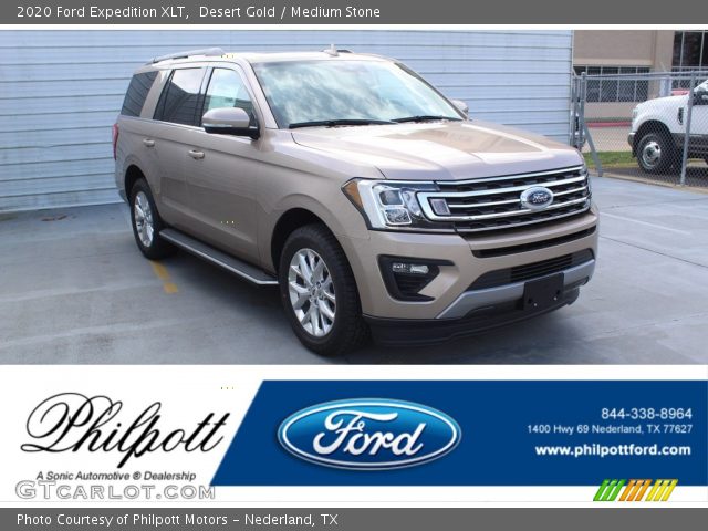 2020 Ford Expedition XLT in Desert Gold